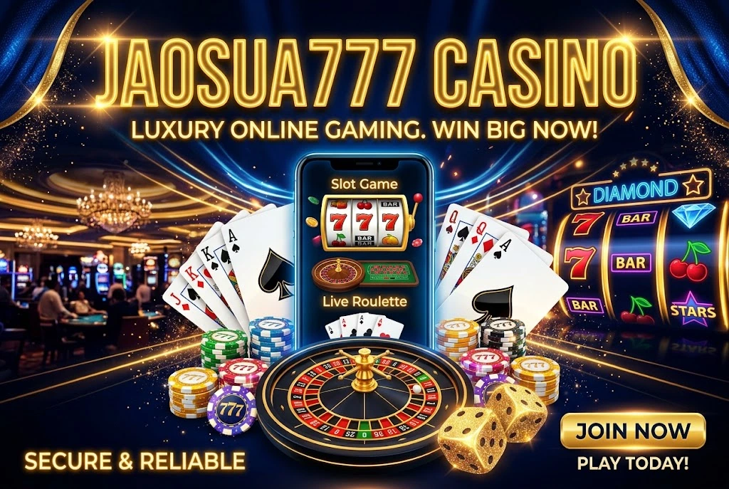 jaosua777 casino: ประสบการณ์คาสิโนออนไลน์เหนือระดับ เล่นง่ายบนมือถือ