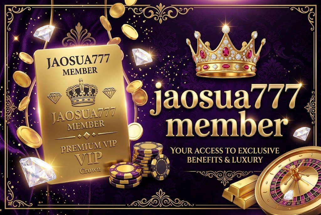 jaosua777 member: สิทธิพิเศษเหนือระดับ พร้อมเกมคาสิโนและสล็อตที่ดีที่สุด
